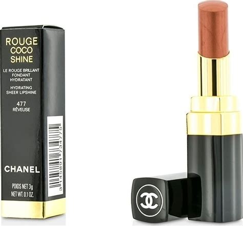 chanel 477 reveuse lipstick|Chanel Reveuse (477) Rouge Coco Shine Hydrating Sheer.